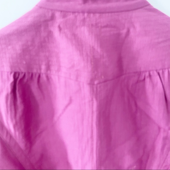 Zara Woman Military Style Fuscia button jacket - Picture 7 of 9